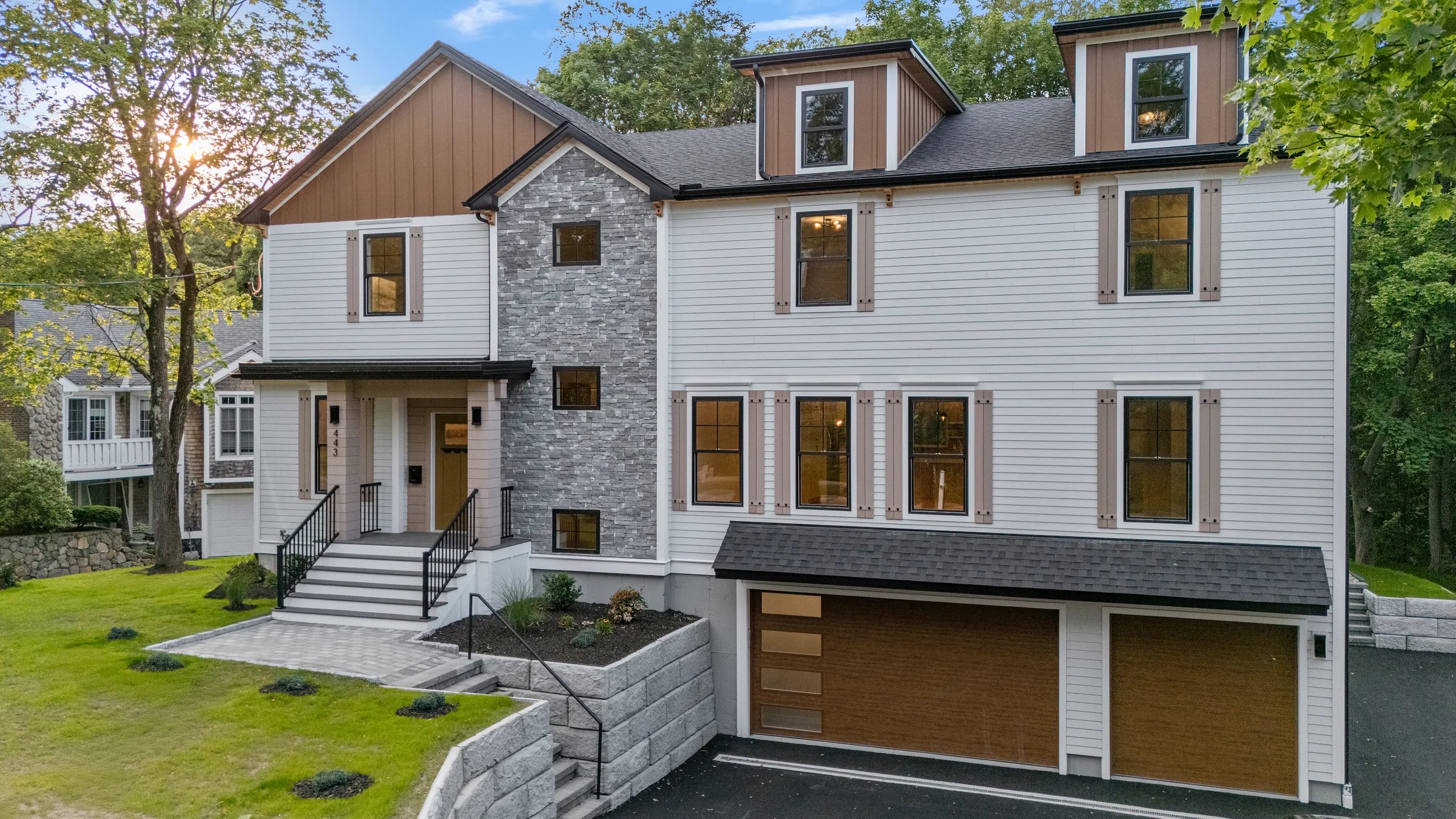 Real estate listing in Needham, MA