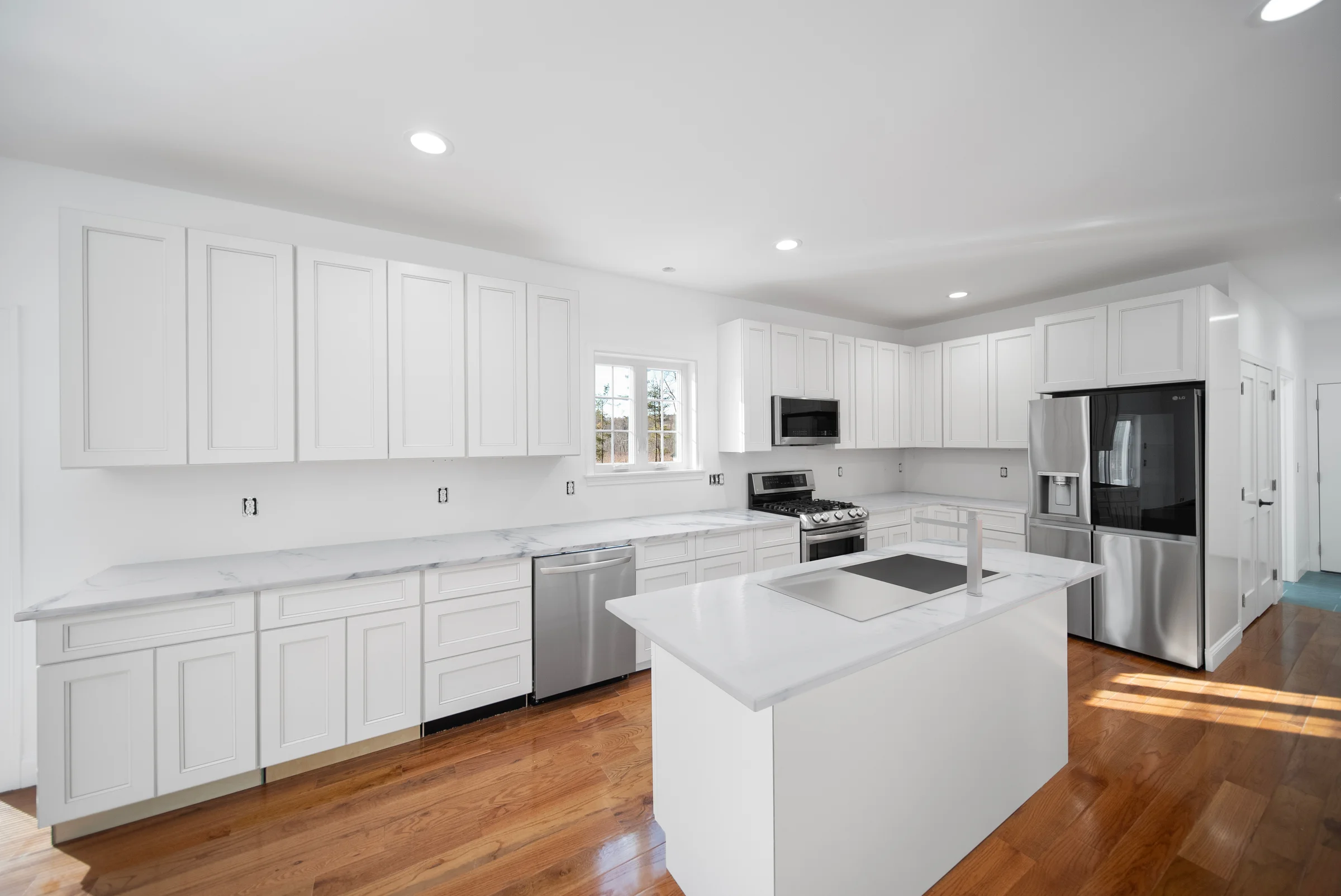 The same room after virtual staging